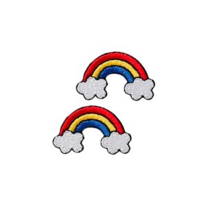 Апликация Regenbogen klein 2 Stück, Mono quick, 06106, 1.6 х 2.6 см, с лепило