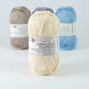 Cotton Queen 100% памучна прежда, 50 гр., (0102)