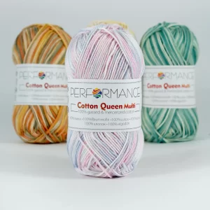 Cotton Queen Multi памучна прежда, 50 гр., (10404)