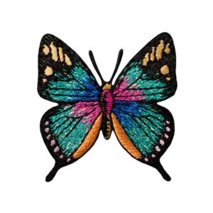 Апликация Schmetterling Türkis Glitzer, Mono quick, 12086, 4.8 х 4.5 см, с лепило
