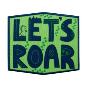 Апликация Let’s Roar, Mono quick, 12138, 6.2 х 7.1 см, с лепило