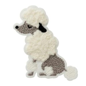 Апликация Pudel flauschig, Mono quick, 16259 6.9 х 5.5 см, с лепило