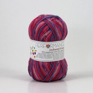 Sock Wool Prime вълнена прежда за чорапи, 50 гр., (17520)