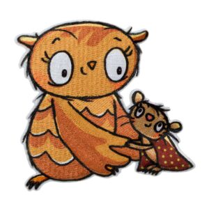Апликация Kleine Eule© mit maus, Mono quick, 18056, 7 х 6.9 см, с лепило
