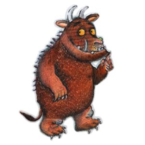 Апликация за гладене Gruffalo – изправен, Mono Quick, 18096, 8 × 5,4 см