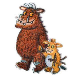 Апликация за гладене Mono Quick Gruffalo – с малкото Gruffalo, 18097, 9 × 6,4 см