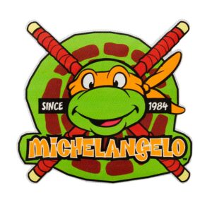 TMNT© Michelangelo, Mono quick, 18255, 6.6 х 7.1 см, с лепило