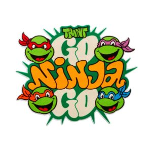 TMNT© Go Ninja, Mono quick, 18257, 5.6 х 7 см, с лепило