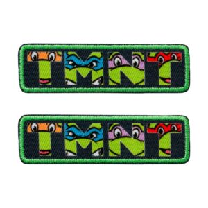 TMNT© Logo Set, Mono quick, 18259, 2.2 х 7.1 см, с лепило