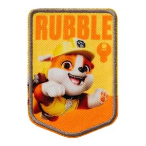 Апликация Paw Patrol© Rubble, Mono quick, 18284, 7.8 х 5.5 см, с лепило