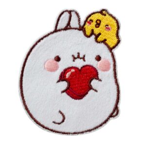 Апликация за гладене, Molang – с Piu Piu, Mono Quick, 18342, 7,2 × 6,3 см