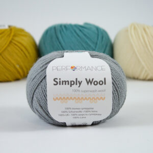 Simply Wool суперуош вълнена прежда, 50 гр., (2003)