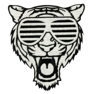 Апликация Tiger mit Brille, Mono quick, 20102, 13.2 х 15.5 см, с лепило