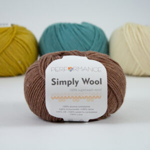 Simply Wool суперуош вълнена прежда, 50 гр., (2007)