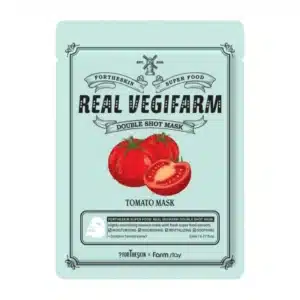 FORTHESKIN SUPER FOOD REAL VEGIFARM DOUBLE SHOT MASK-Tomato, Маска за лице с домат, 21056