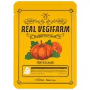 FORTHESKIN SUPER FOOD REAL VEGIFARM DOUBLE SHOT MASK-Pumpkin, Маска за лице с тиква, 21057