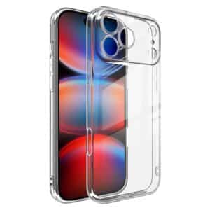 Силиконов кейс MBX 2mm, За iPhone 17 Pro Max (6.9), Прозрачен, 21976
