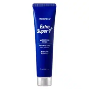 Medi-Peel Extra super 9 Plus Glow Lifting Wrapping Mask 70ml, Маска с отлепяне за лице с AHA, BHA, PHA, 6 вида пептиди и азиатска центела, 24018