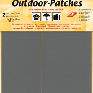 Самозалепващи се пластири outdoor екипировка, Kleiber, 43208, 5.8 х 25 см, сив
