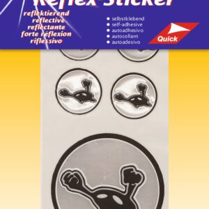 Самозалепващи се рефлекси фолиеви стикери – silver alian, Kleiber, 61120, сребрист