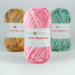 Cotton Queen Multi памучна прежда, 50 гр., (9004)
