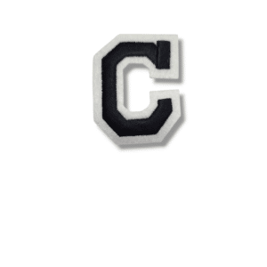 Апликация буква „C“, 5 х 4 см, с лепило