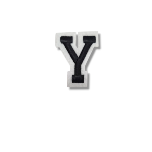 Апликация буква „Y“, 5 х 4 см, с лепило