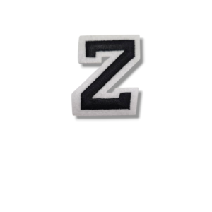 Апликация буква „Z“, 5 х 4 см, с лепило