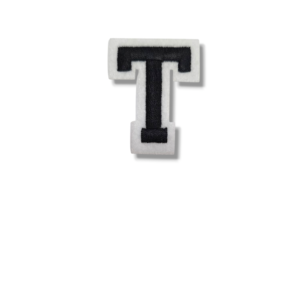 Апликация буква „T“, 5 х 4 см, с лепило