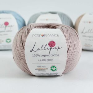 Lollipop прежда 100% Органичен памук, 100 гр., (1003)