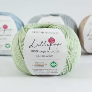 Lollipop прежда 100% Органичен памук, 100 гр., (1054)