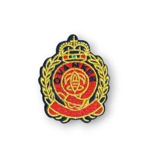 Апликация Герб с корона , 6.5 х 5.5 см, с лепило