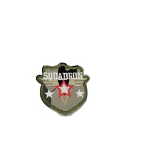 Апликация Squadron камуфлаж 6.5 х 6.5 см – с лепило