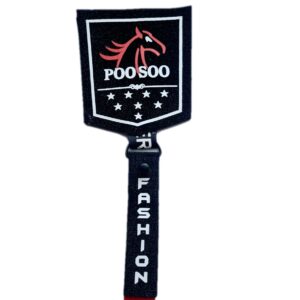 Апликация гумена PooSoo , 22×8 см, за пришиване