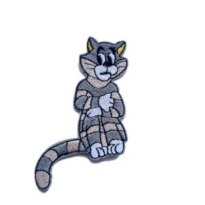 Апликация котка Tom, 8.5х5.3 см, с лепило