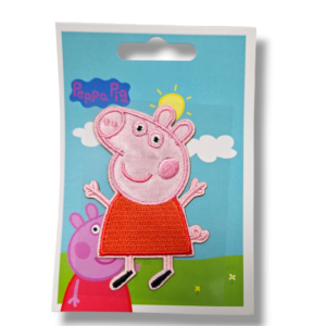 Апликация Peppa Pig, 7.5 х 7 см, 42502, с лепило