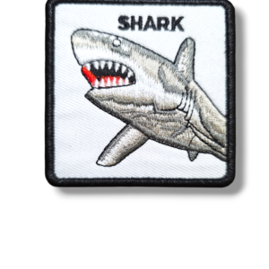 Апликация SHARK 7×7 см, за прешиване