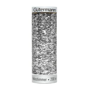 Конец за бродерия Gütermann Holoshimmer, 200 м – холографски