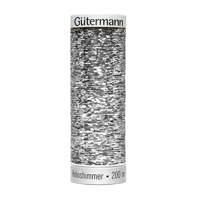 Конец за бродерия Gütermann Holoshimmer, 200 м – холографски 1 Конец за бродерия Gütermann Holoshimmer, 200 м – холографски