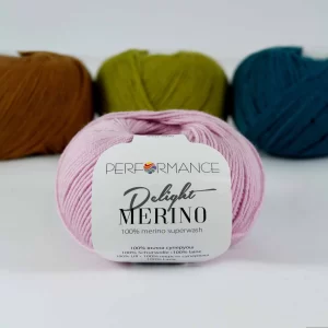 Merino Delight 100%  мерино прежда, 50 гр., (1008)