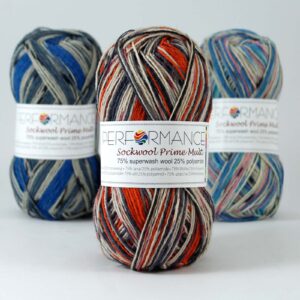 Sock Wool Prime вълнена прежда за чорапи, 50 гр., (15)