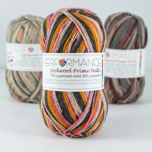 Sock Wool Prime вълнена прежда за чорапи, 50 гр., (17502)