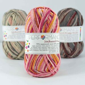 Sock Wool Prime вълнена прежда за чорапи, 50 гр., (17517)