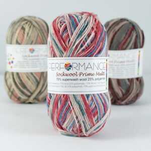 Sock Wool Prime вълнена прежда за чорапи, 50 гр., (19)