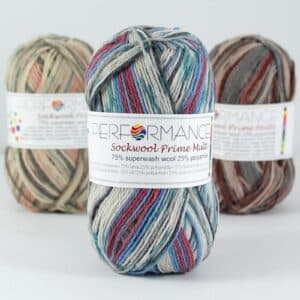Sock Wool Prime вълнена прежда за чорапи, 50 гр., (3)