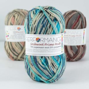 Sock Wool Prime вълнена прежда за чорапи, 50 гр., (4)