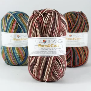 Warm&Cozy многоцветна суперуош прежда, 100 гр., (004)
