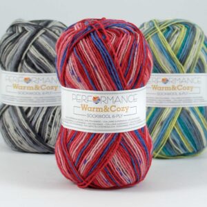 Warm&Cozy многоцветна суперуош прежда, 100 гр., (012)
